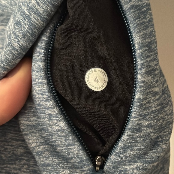 Lululemon 4 Runderful Long Sleeve in Heathered Petrol Blue - Picture 8 of 11